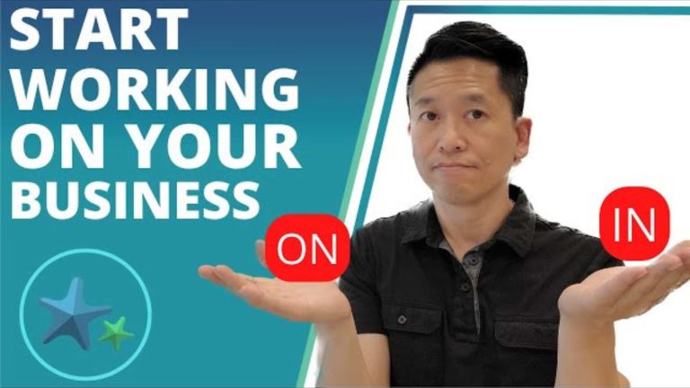 Interior Design business coach Eric Lee showing how to work on your business not in your business