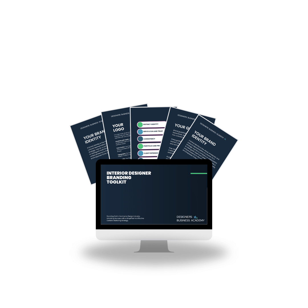 Designers Business Academy Branding Toolkit for interior designers